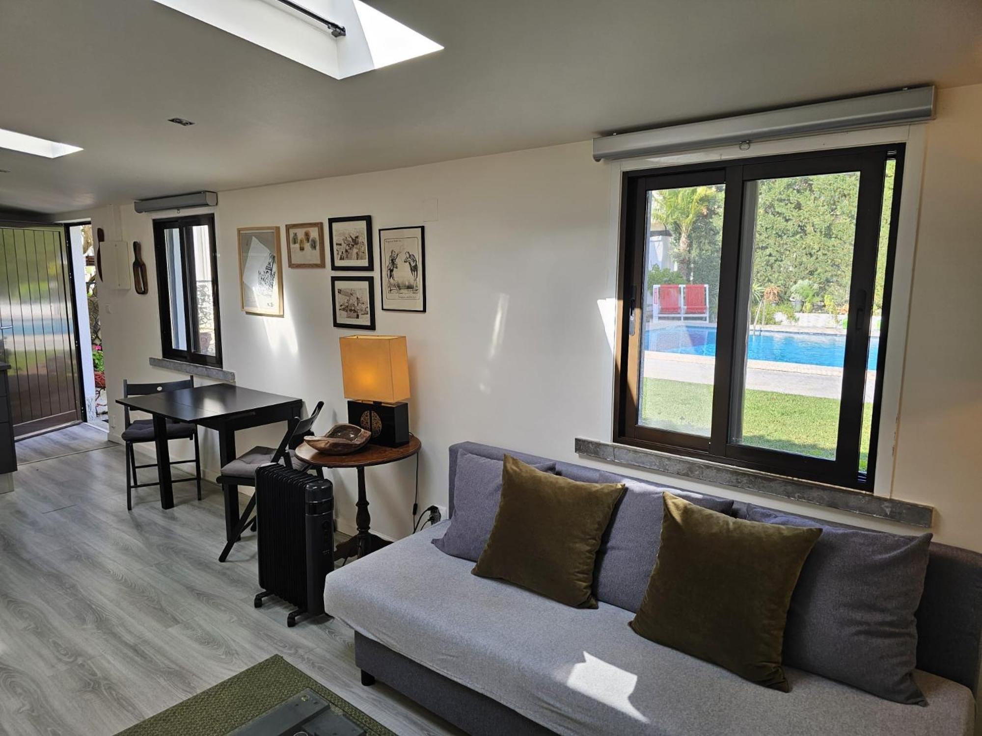 Charming Cozy Studio With Garden & Pool كاسكايس المظهر الخارجي الصورة